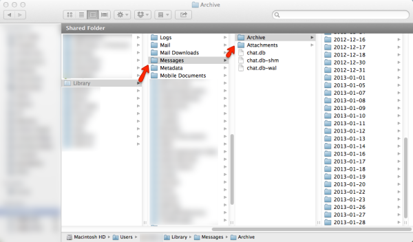 iChat Messages Archive