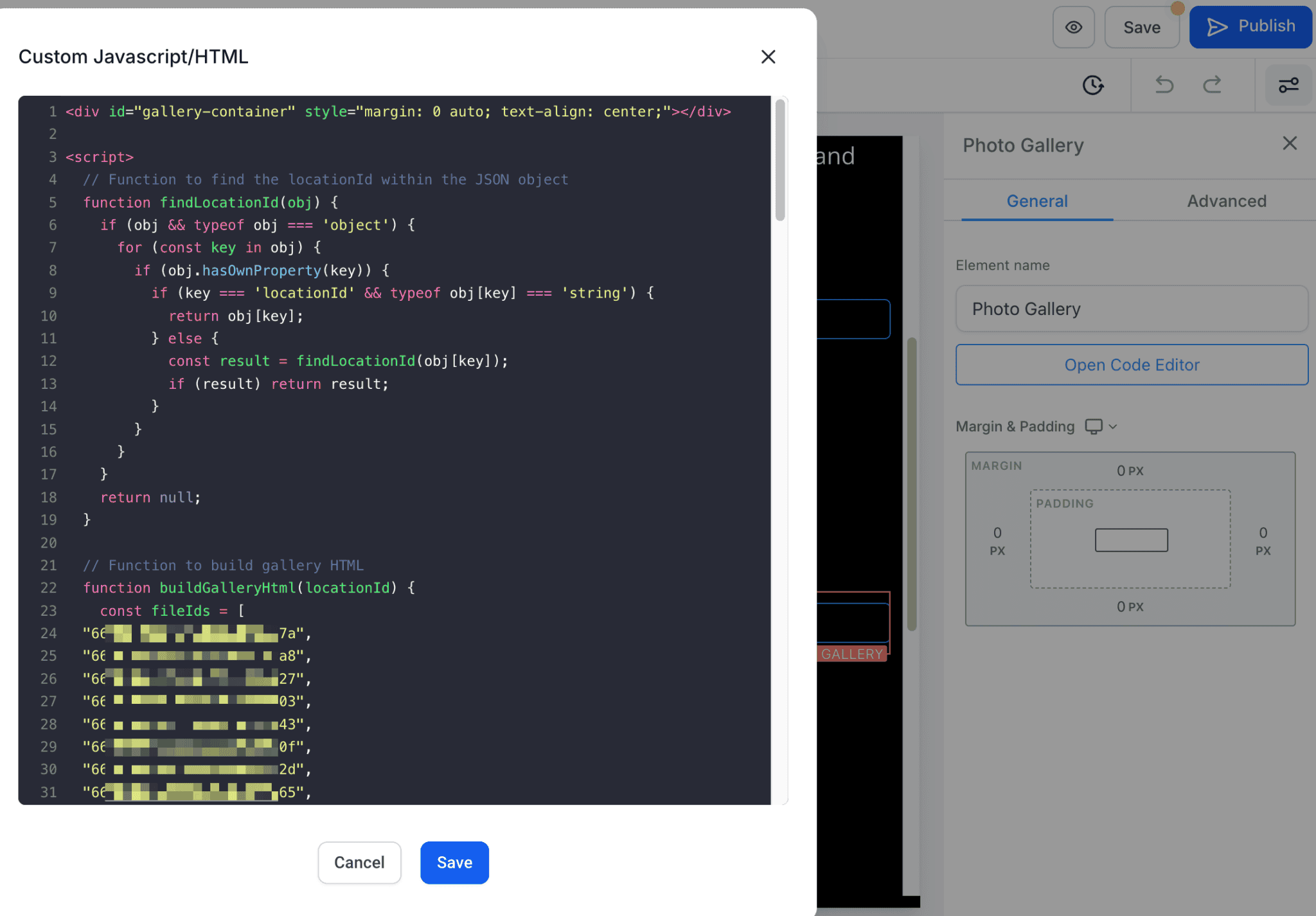 Custom Photo Gallery on HighLevel (GHL) Websites - TourKick Website Systems