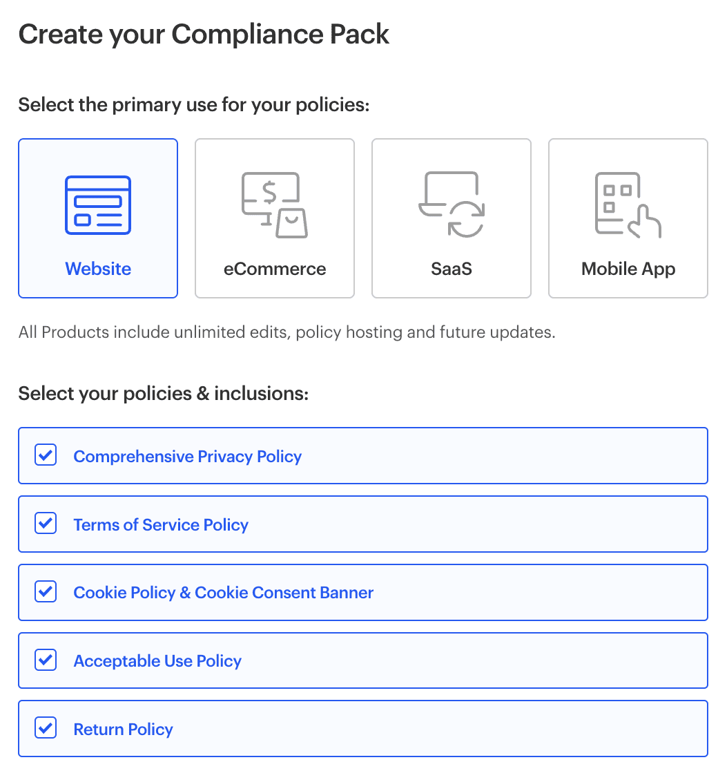 GetTerms.io: getting started screen (paid account)